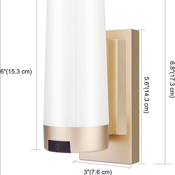 wireless wall lamp multicolored - Picture 5 of 7